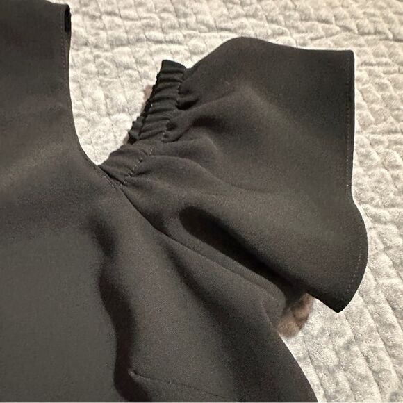 Amanda Uprichard Black Cold Shoulder
Women's Size Small Blouse - Picture 12 of 15